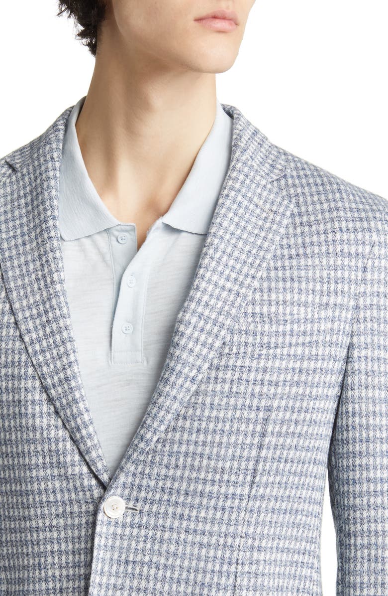 BOSS Hanry Linen & Cotton Sport Coat, Alternate, color, Open Bu