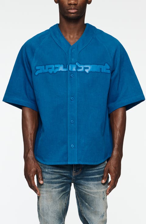 Logo Cotton Baseball Shirt
