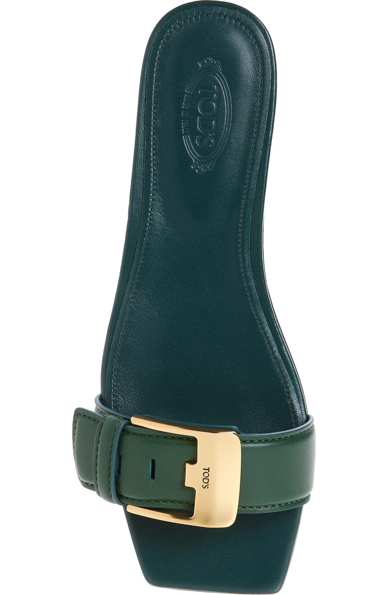 Tod's Buckle Slide Sandal, Alternate, color, Sycamore
