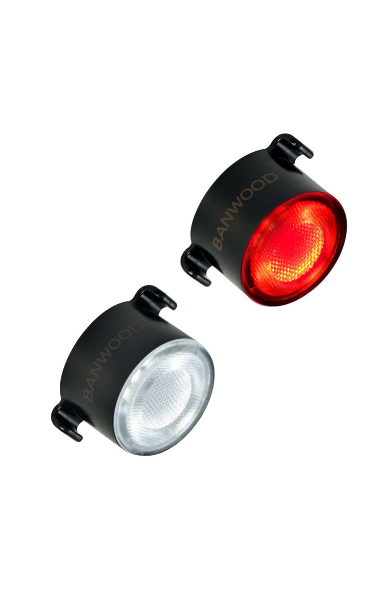 Banwood Kids LED Bike Lights, Main, color, Black