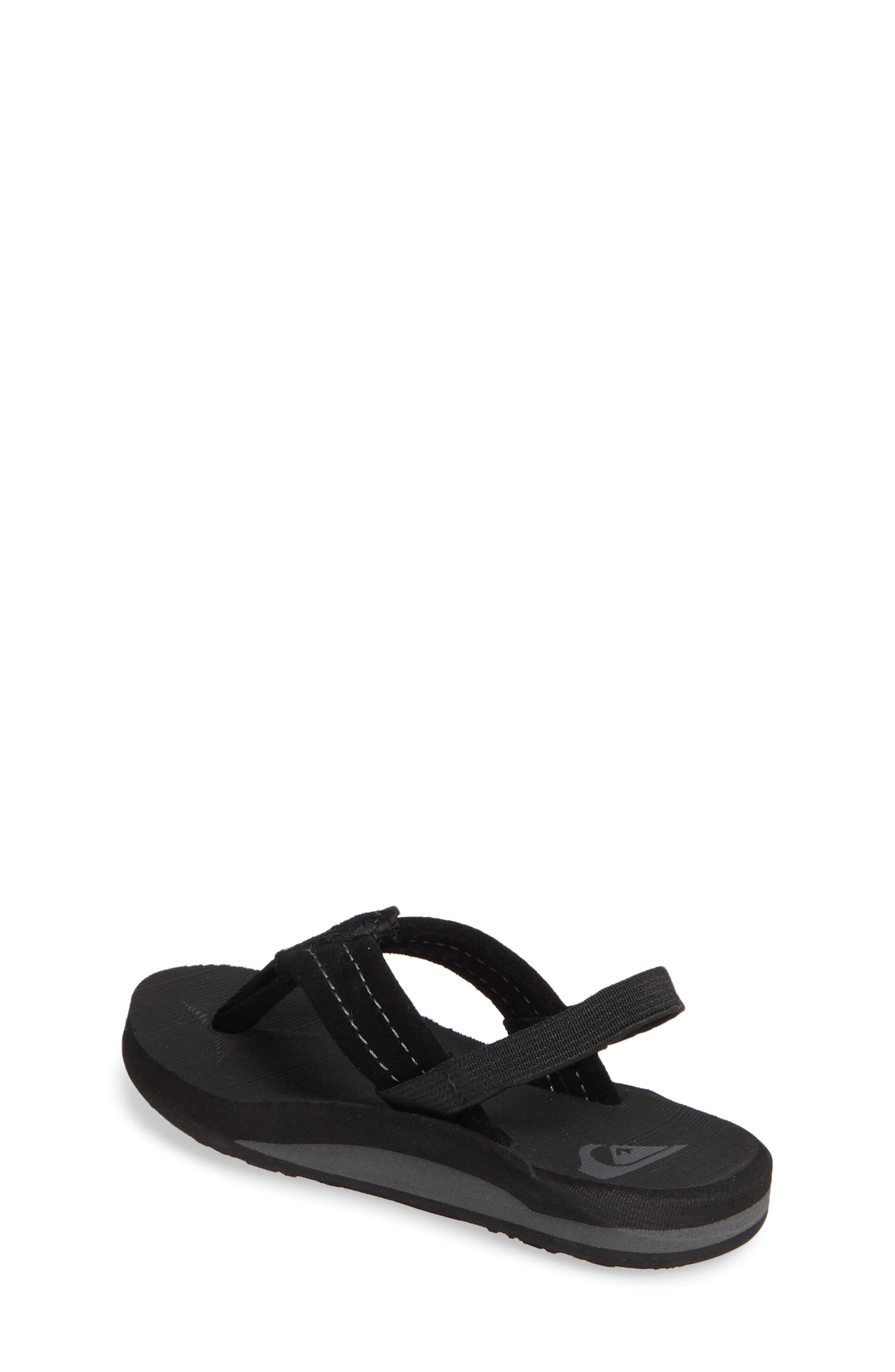 Quiksilver 'Carver' Suede Sandal, Alternate, color, 