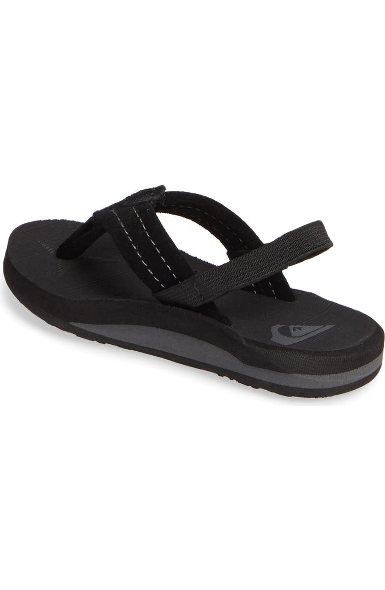 Quiksilver 'Carver' Suede Sandal, Alternate, color,