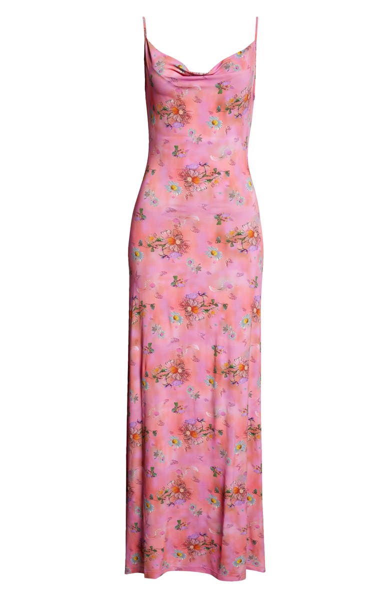 MACCAPANI Ita Floral Maxi Slipdress, Alternate, color, 