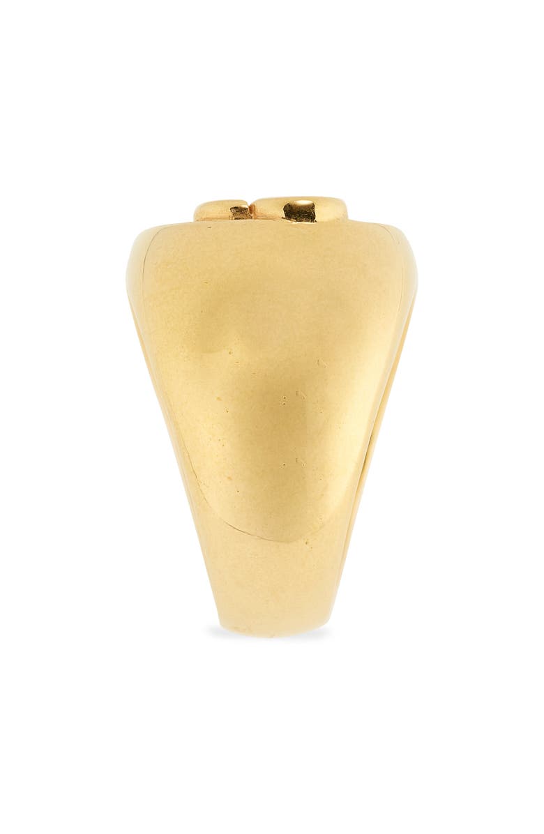Balenciaga BB Signet Ring, Alternate, color, 