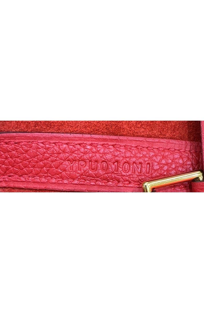 Pre-Owned Hermes Picotin Lock Bag Clemence MM, Alternate, color, Rouge Tomate