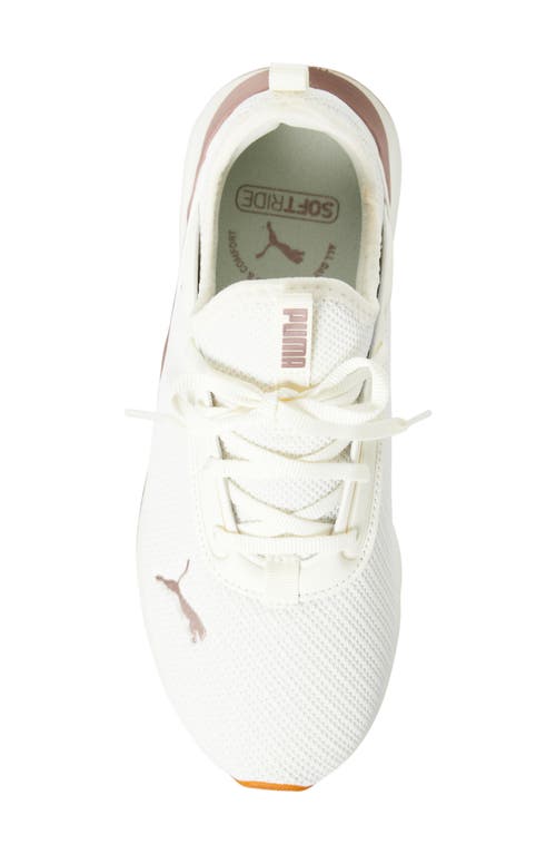 Puma Softride Ruby Luxe Femme Sneaker In White
