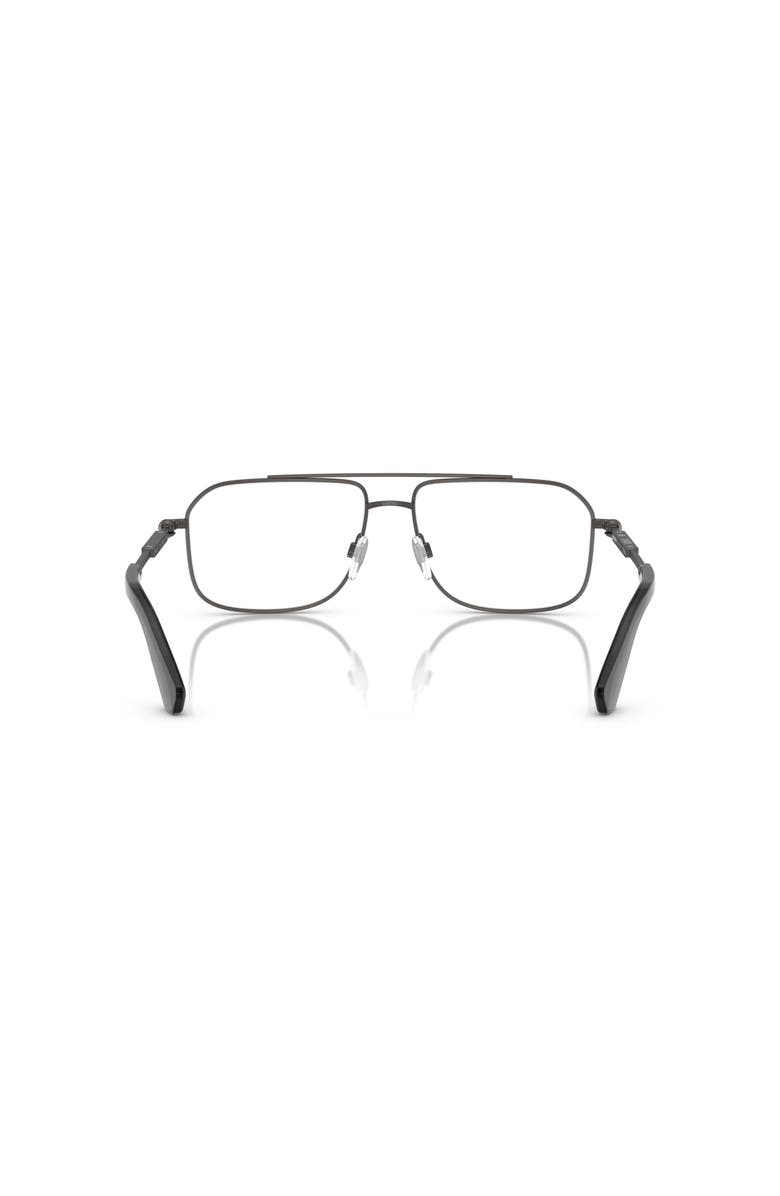 Burberry 58mm Rectangle optical glasses, Alternate, color, Grey