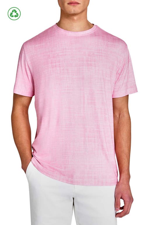 Construct Chambray T-shirt In Coral
