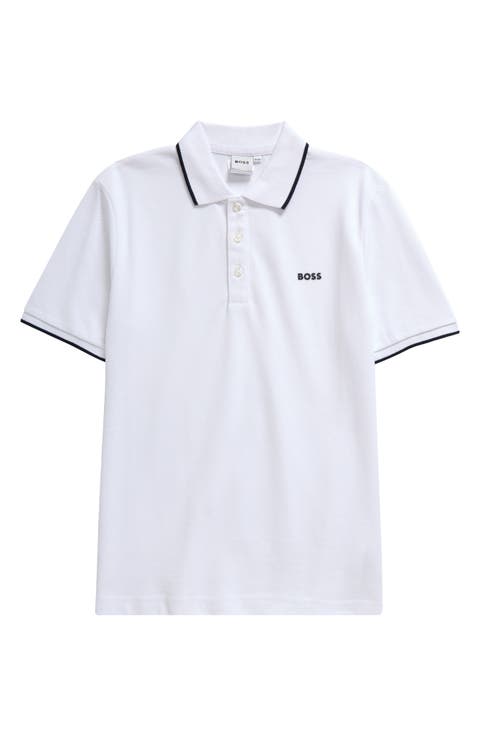 Kids' Tipped Cotton Piqué Polo (Big Kid)