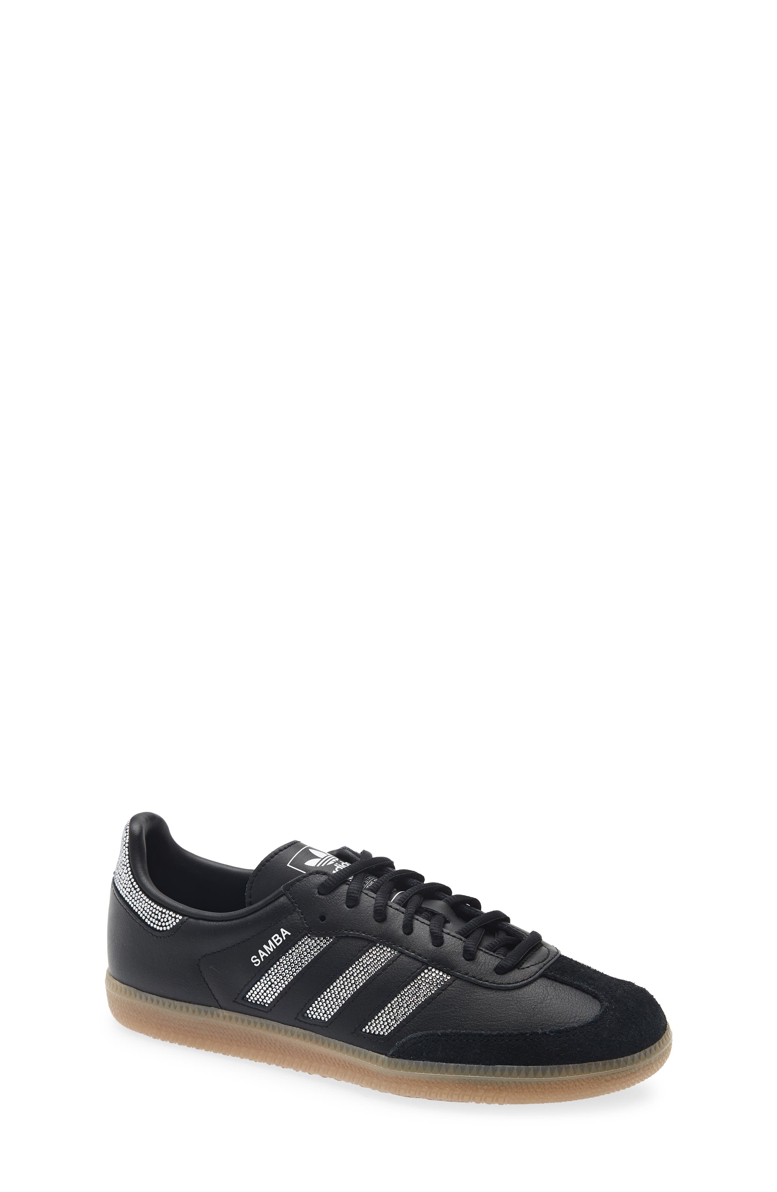 Kids' Samba OG Sneaker, Main, color, CORE BLACK/ SILVER
