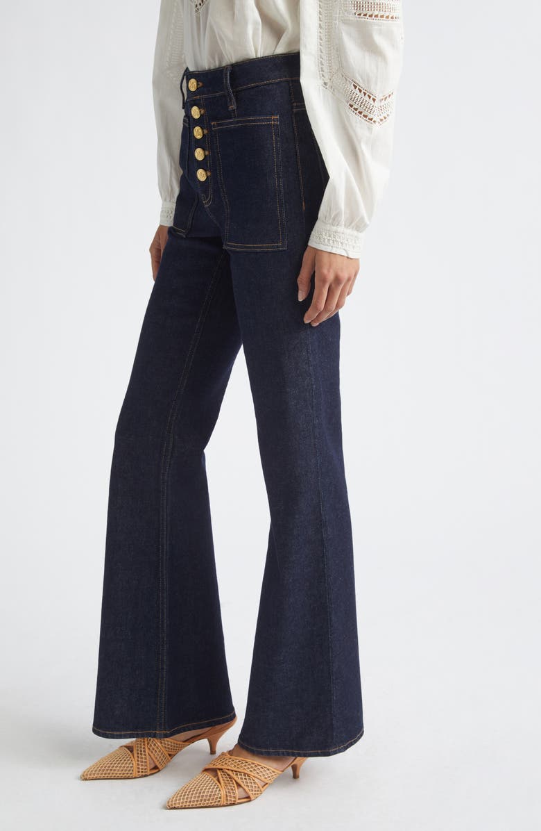 Ulla Johnson The Lou Stretch Jeans, Alternate, color, Tigris
