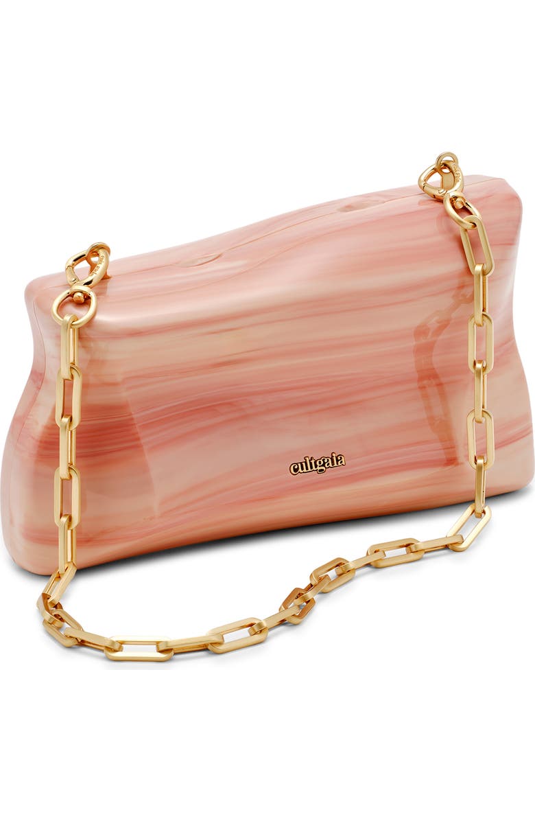 Cult Gaia Malaya Clutch, Alternate, color, Rose Water