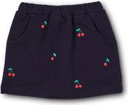Florence Eiseman French Terry Skort With Embroidered Cherries