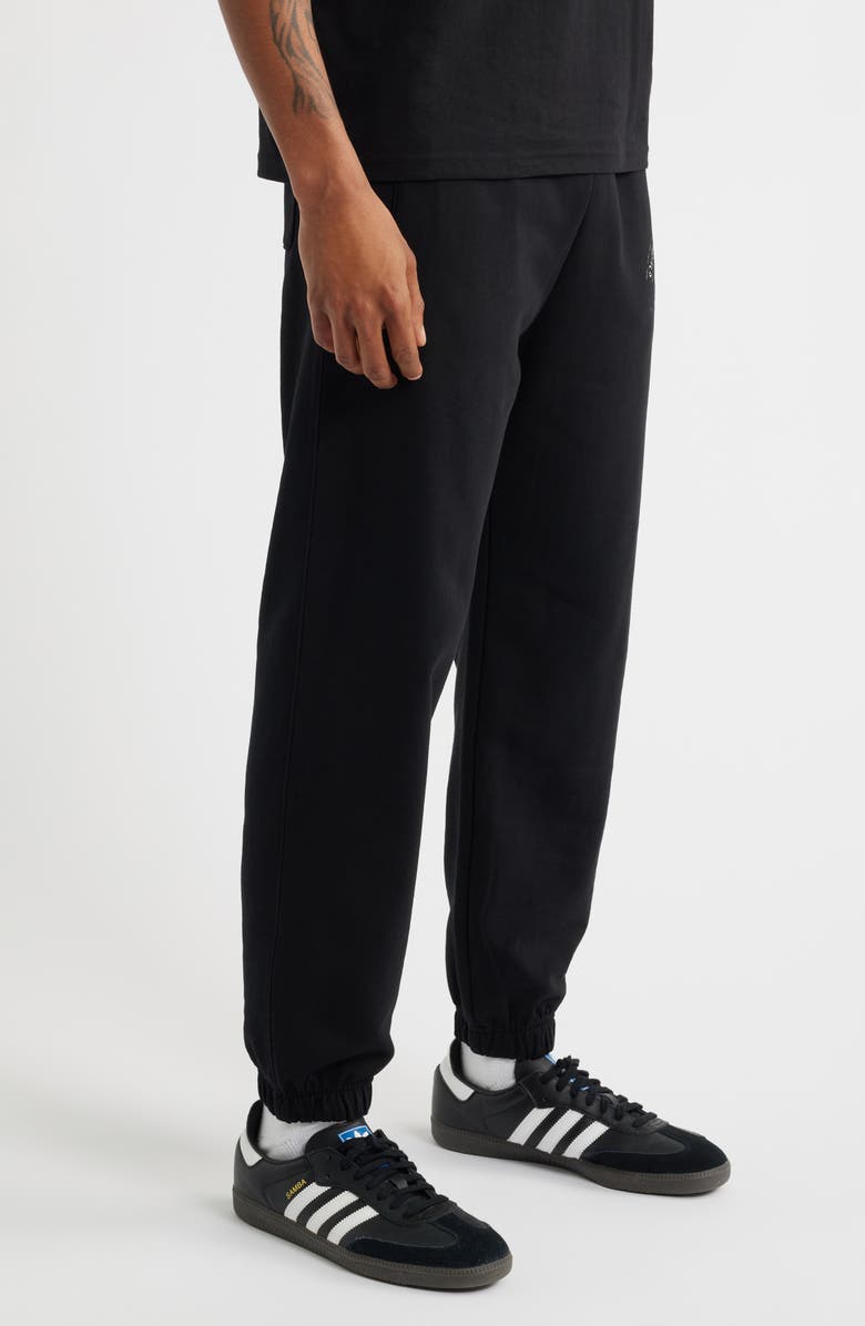 OVERNIGHT ANGELS CREW Graffiti Skull Cotton Sweatpants, Alternate, color, 