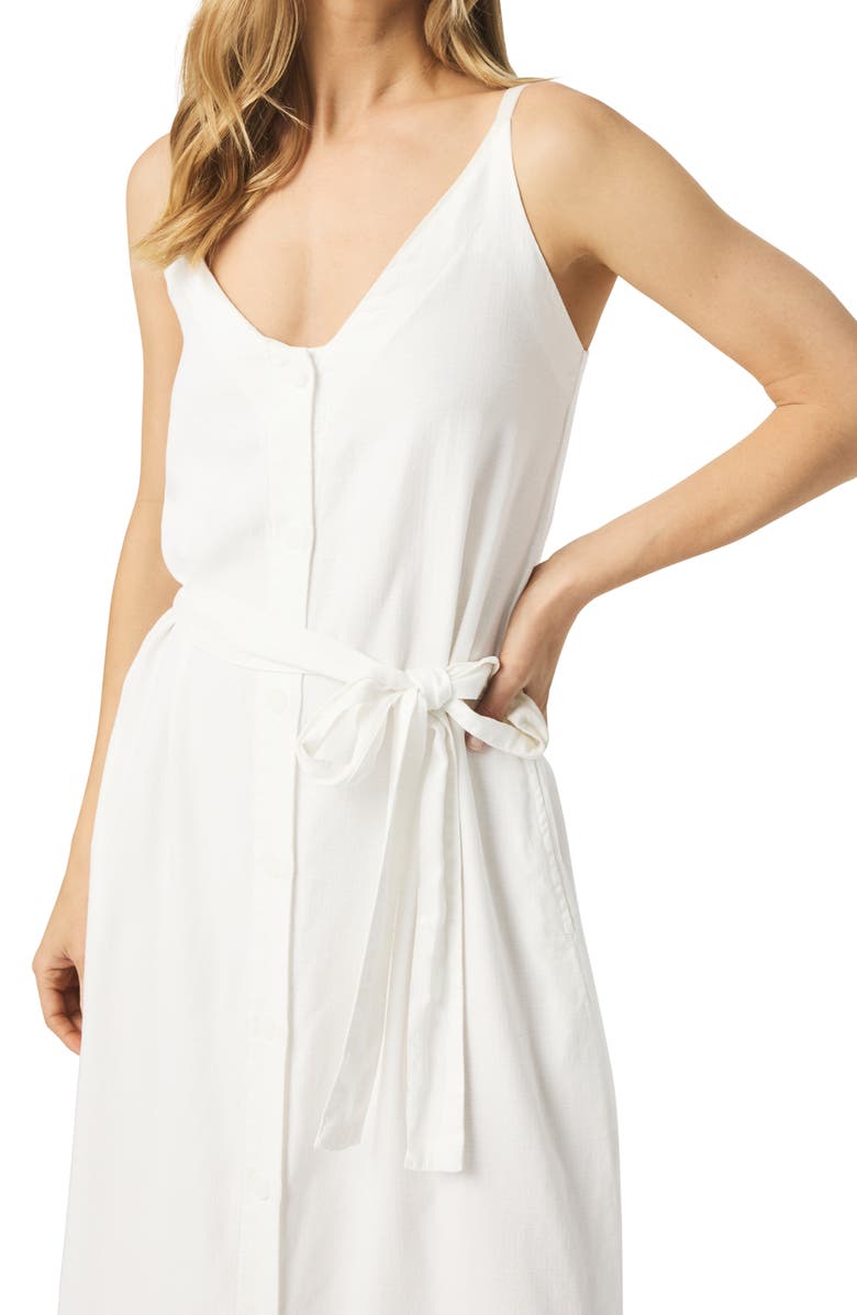 Splendid Amanda Sleeveless A-Line Dress, Alternate, color, White