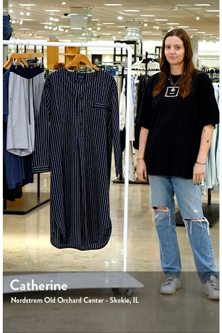 Sunset Blues Cotton Blend Nightshirt video