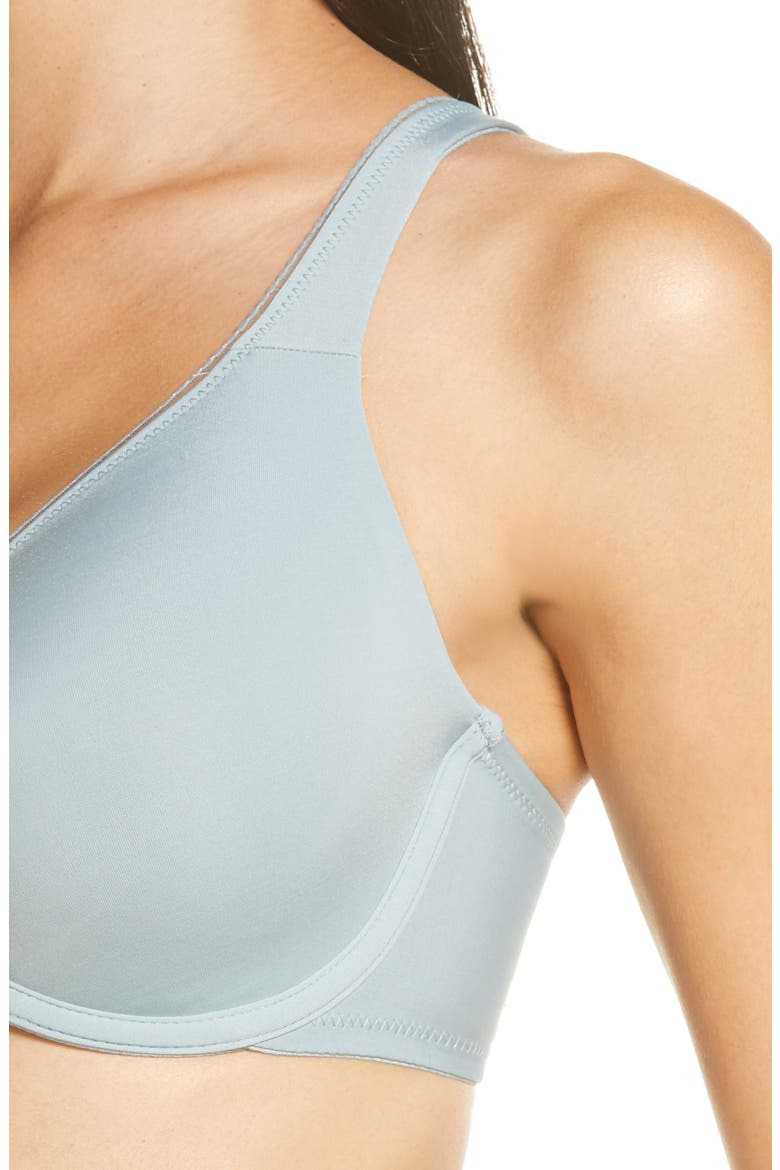 High Standards Seamless Underwire Bra, Alternate, color, LEAD