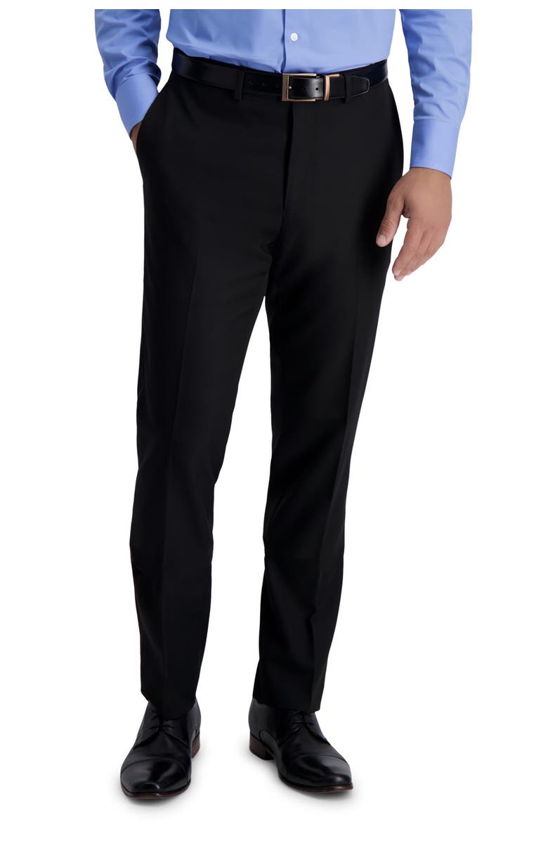 Louis Raphael Skinny Fit Stretch Gabardine Solid Pants, Main, color,