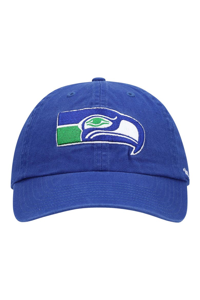 Men's '47 Royal Seattle Seahawks Clean Up Legacy Adjustable Hat, Main, color, ROYAL