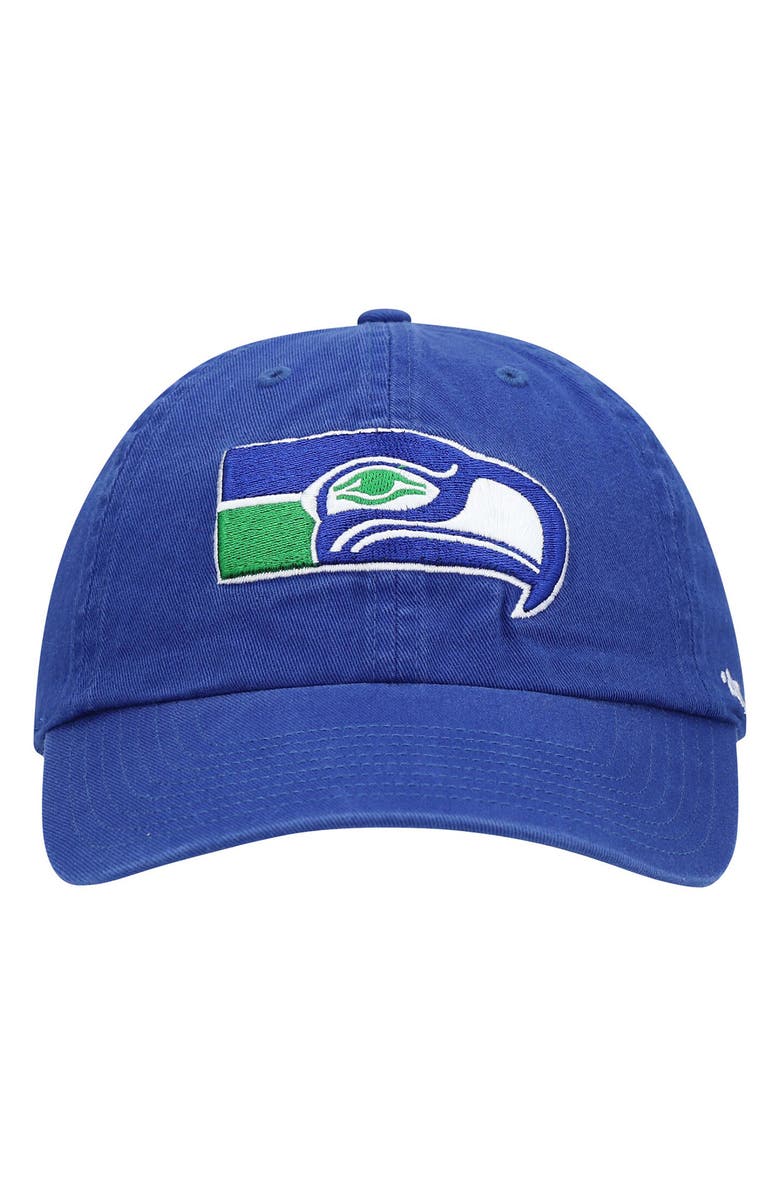 '47 Men's '47 Royal Seattle Seahawks Clean Up Legacy Adjustable Hat, Main, color, Royal