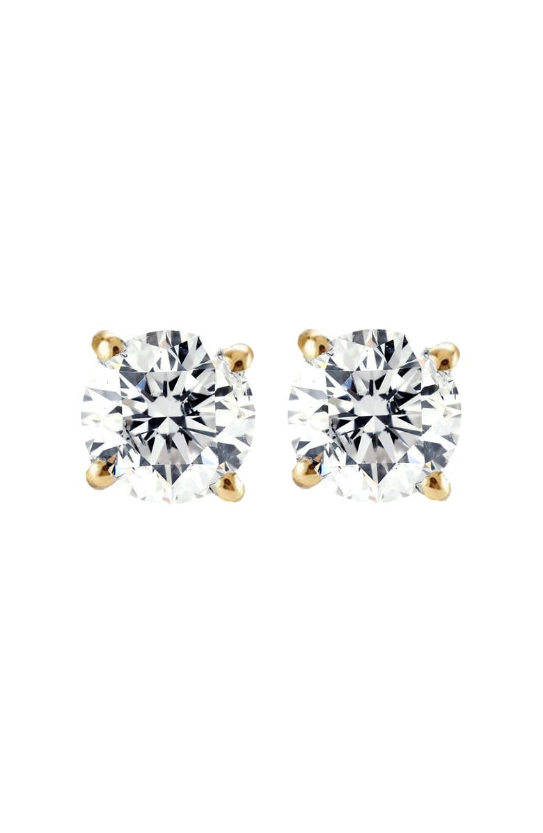 Bliss Diamond 1 CT. T.W. Natural Diamond Studs 14K or Gold, Main, color,