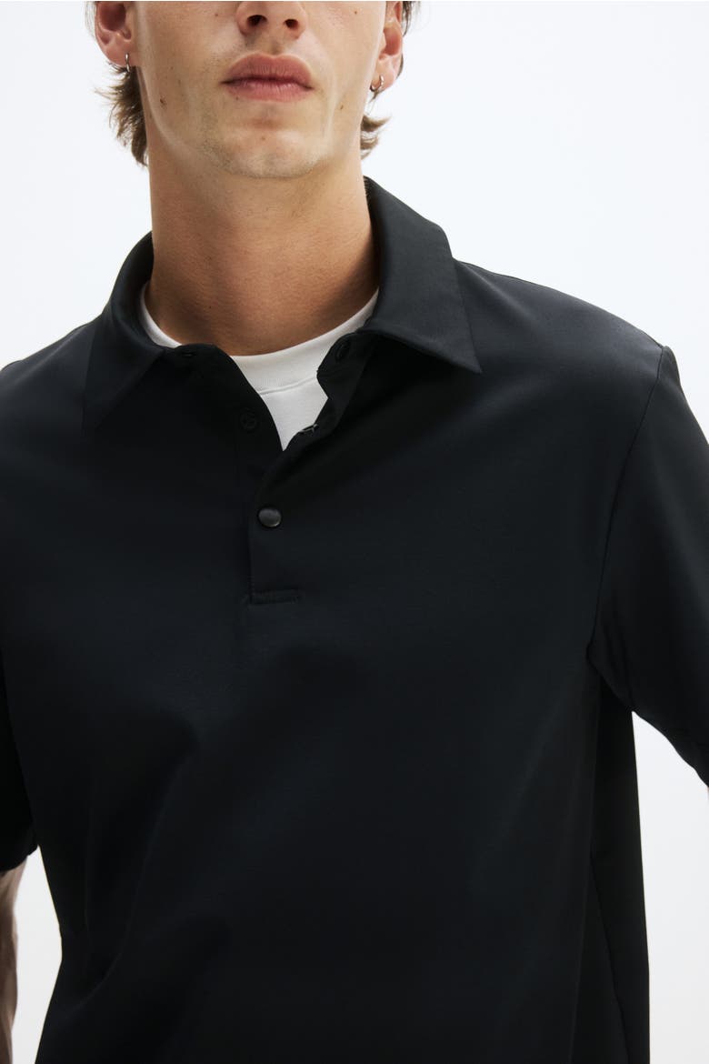 Cooling Regular Fit Polo Shirt, Alternate, color, Black