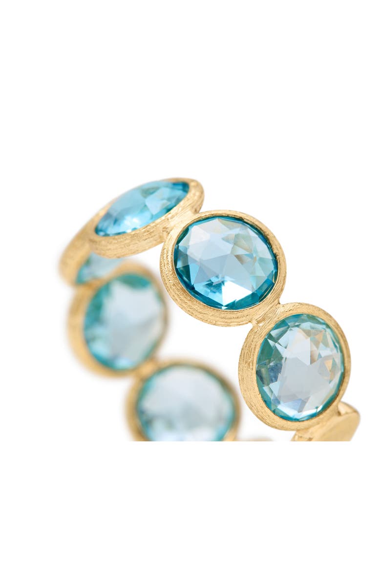 Jaipur Color Blue Topaz Band Ring, Alternate, color, GOLD