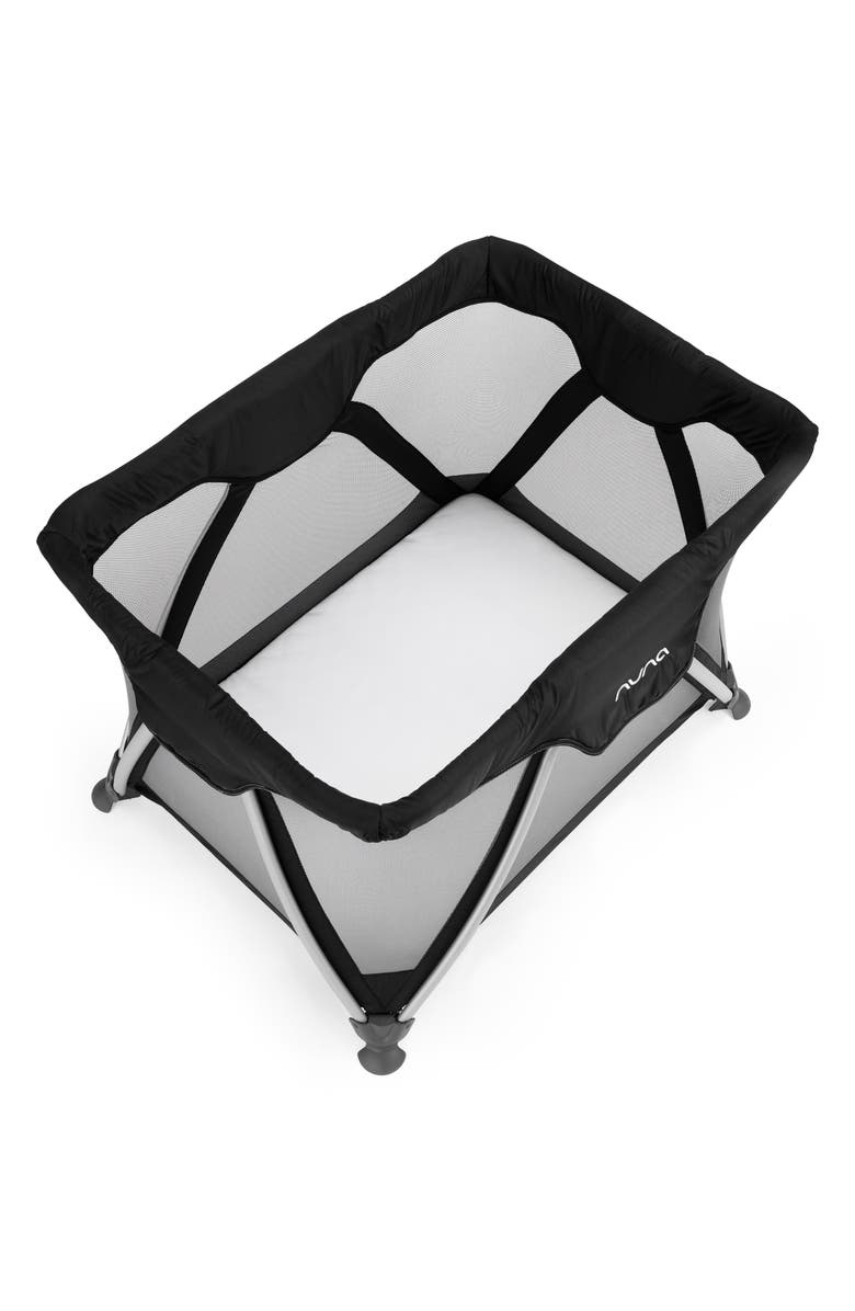 Nuna Organic Waterproof Mattress Cover/Fitted Sheet for SENA Travel Crib, Alternate, color, 