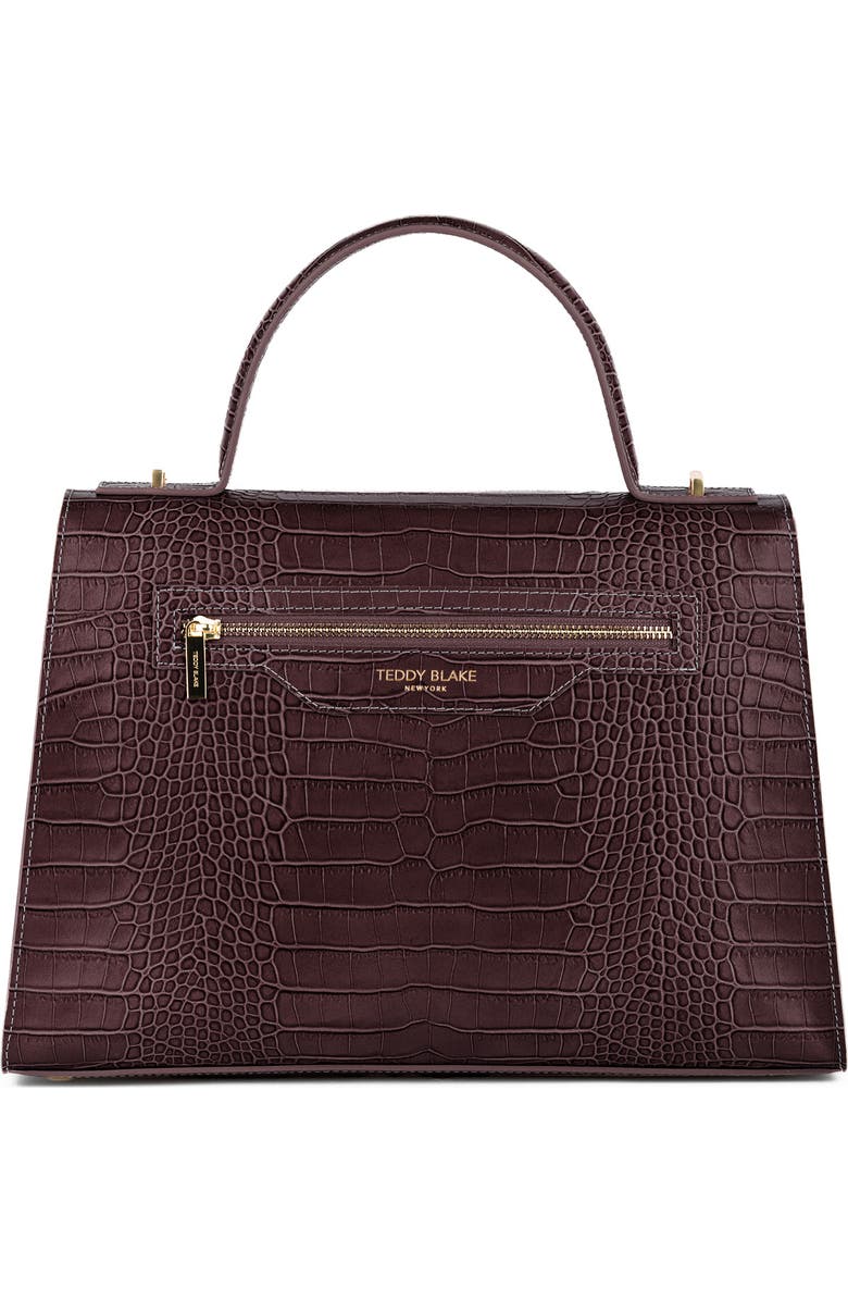 Teddy Blake Ava Croco 14", Alternate, color, Darkbrown