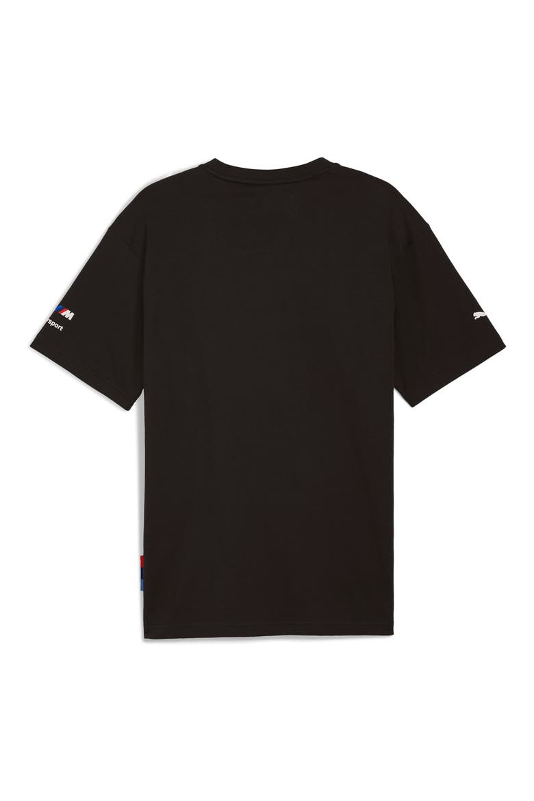 BMW Cotton Graphic T-Shirt, Alternate, color, PUMA BLACK
