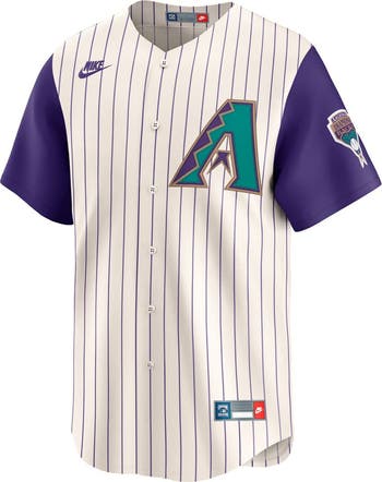 Nike Men's Nike Randy Johnson Cream Arizona Diamondbacks