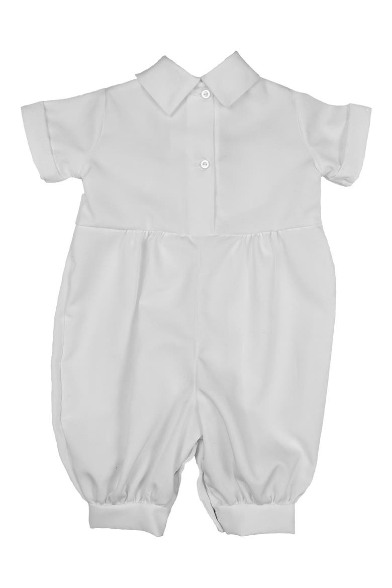 Romper & Cap Set, Alternate, color, WHITE