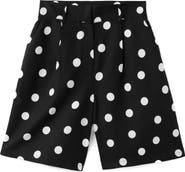 MANGO Abrei Polka Dot Shorts