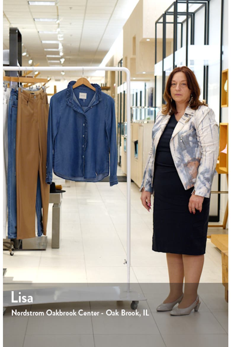 Ruffle Tencel® Lyocell Shirt video