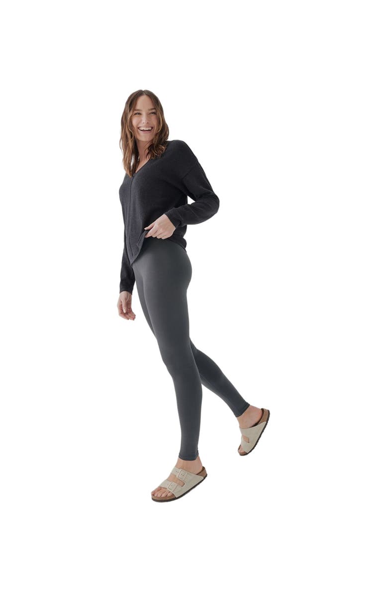 Pact PureFit Legging Made With Organic Cotton, Alternate, color, Storm