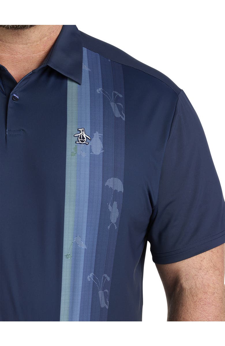 Original Penguin Striped Polo Shirt, Alternate, color, 