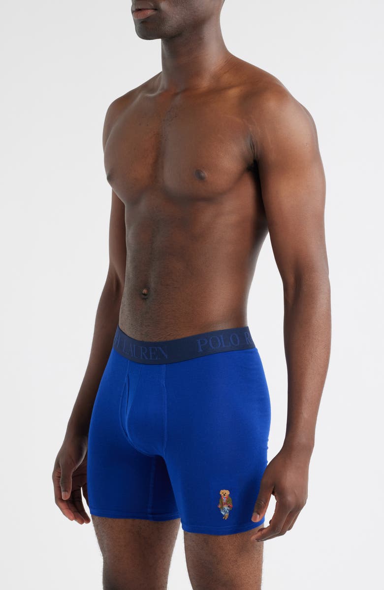 Polo Ralph Lauren Assorted 3-Pack Perfect Pouch Boxer Briefs, Alternate, color, 