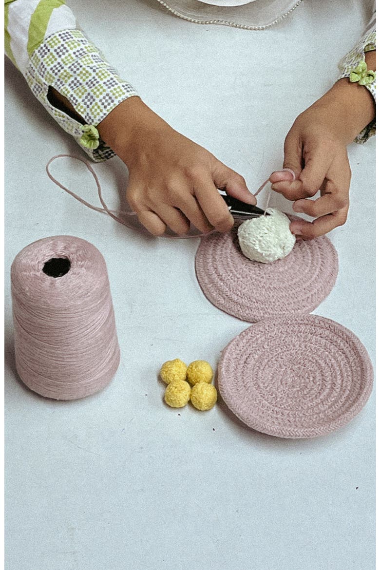 Solar System Cotton Blend Washable Rug, Alternate, color, NATURAL