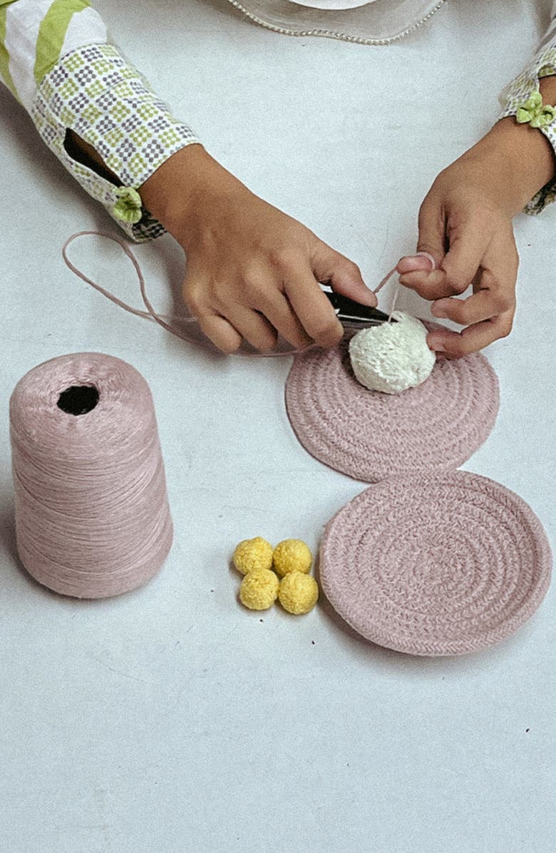 Lorena Canals Solar System Cotton Blend Washable Rug, Alternate, color, Natural