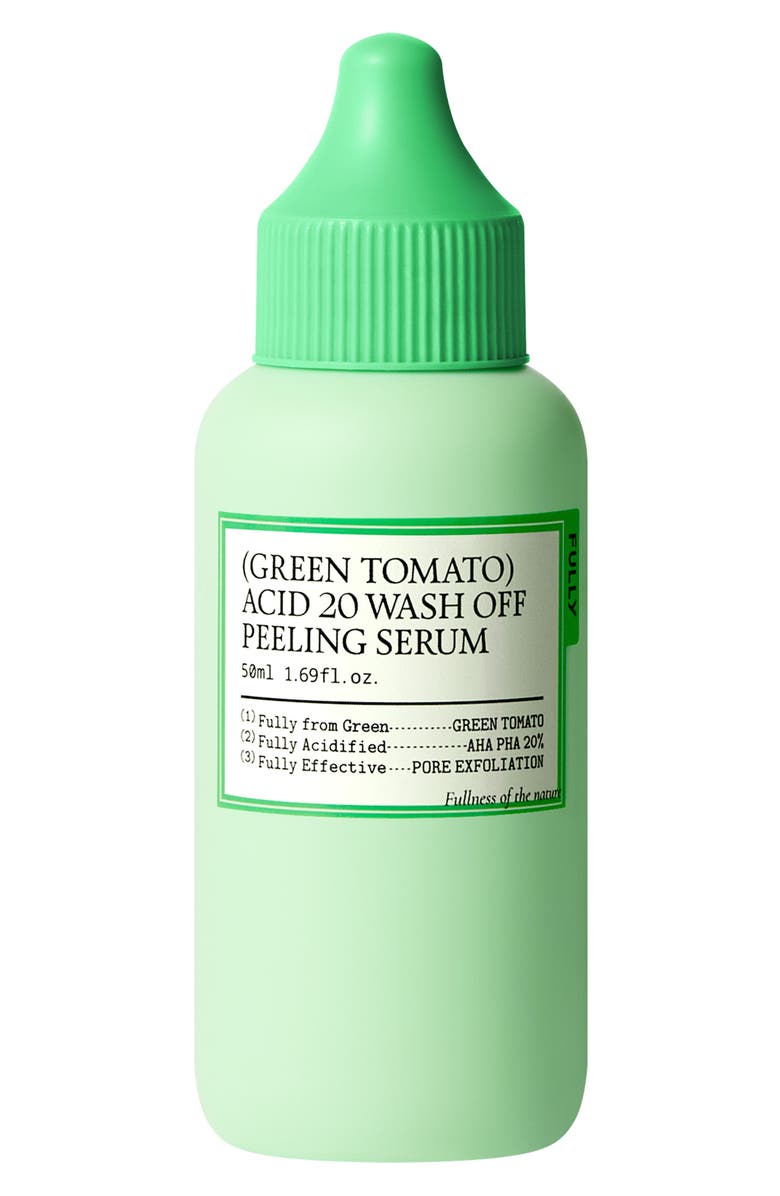 Fully Green Tomato Acid 20 Wash Off Peeling Serum, Main, color, 