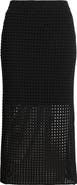 Nordstrom Mesh Stitch Midi Skirt