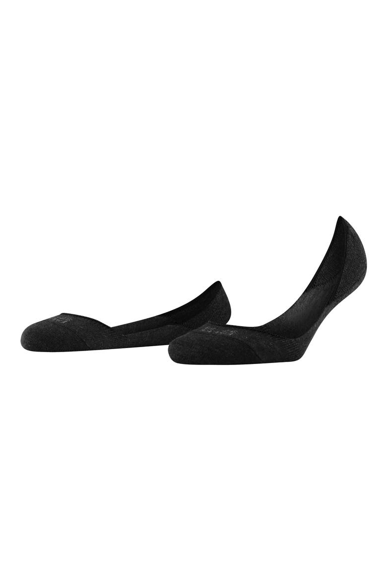 Step Medium Invisible Socks, Alternate, color, BLACK