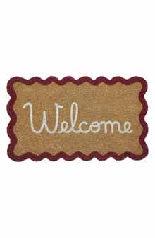 VCNY HOME Scalloped Edge Coir Doormat