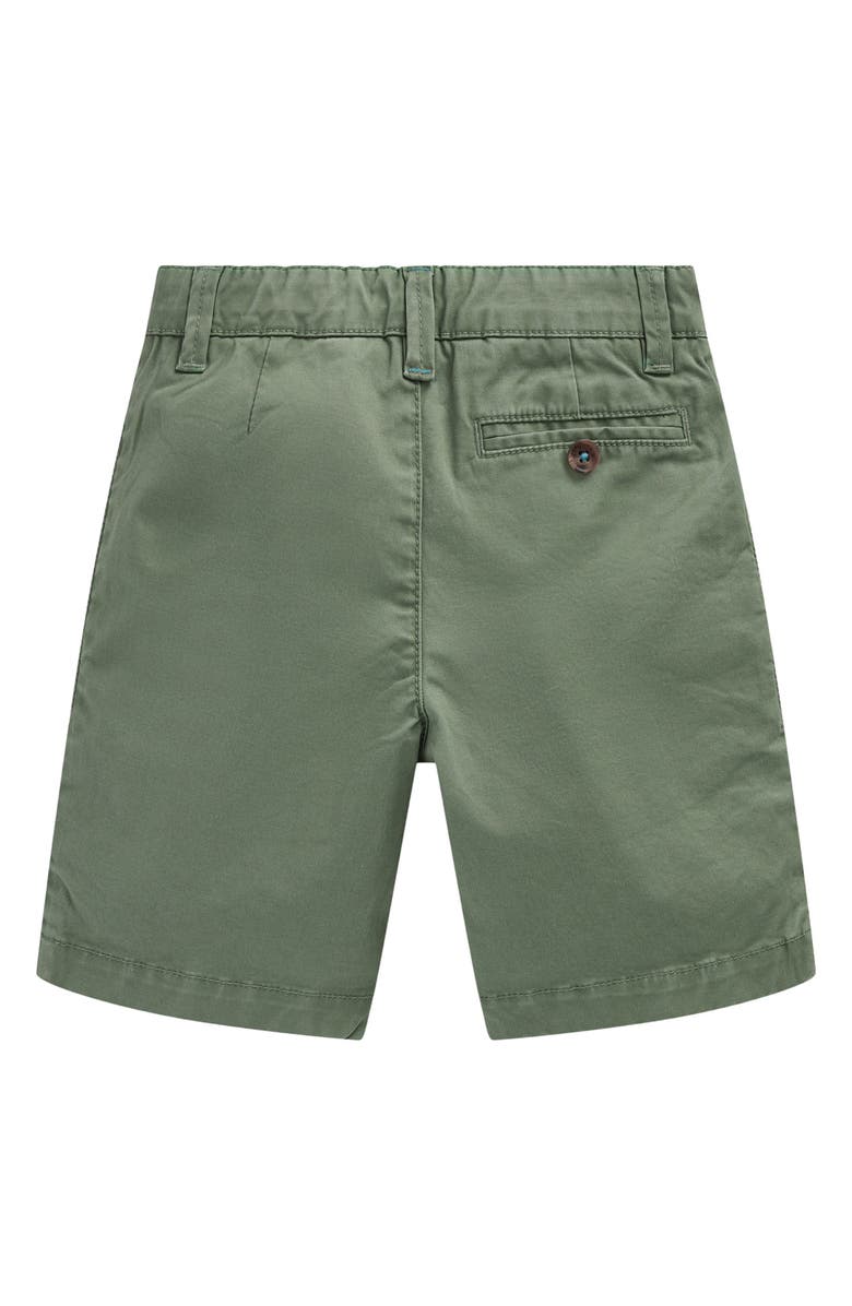 Mini Boden Kids' Classic Stretch Cotton Chino Shorts, Alternate, color, Laurel Wreath