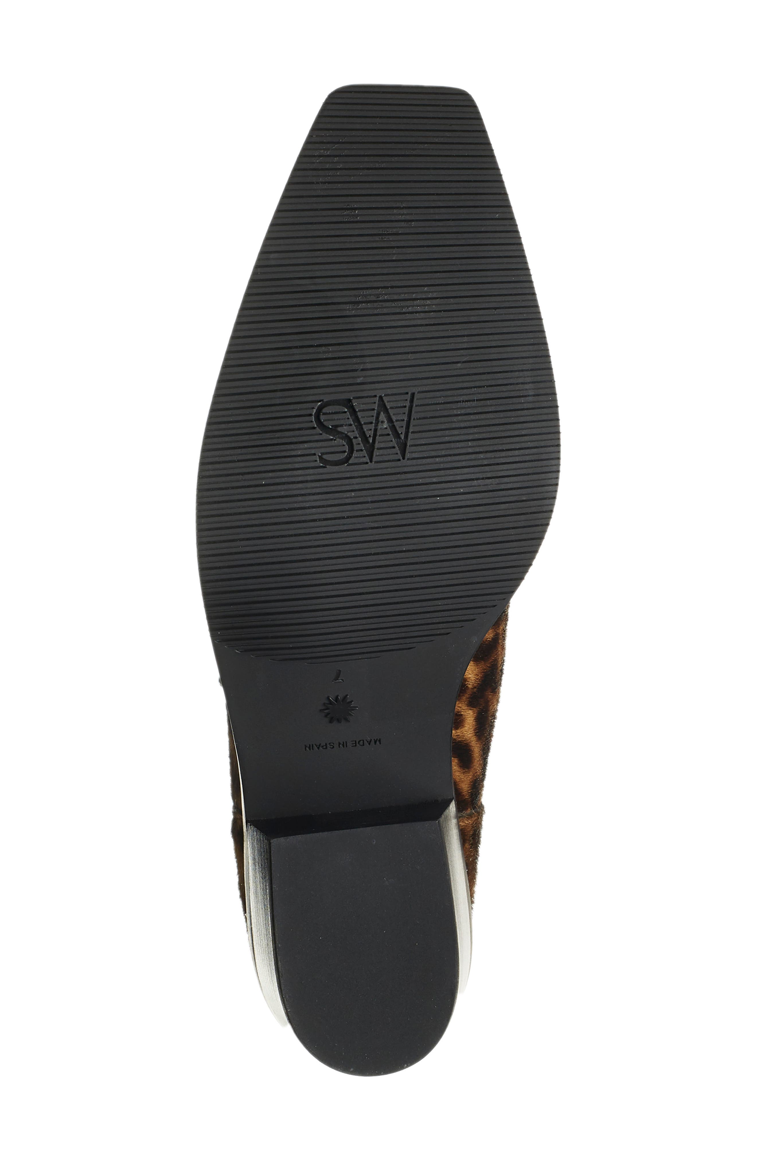 Stuart Weitzman Miley Leopard Print Genuine Calf Hair Boot, Alternate, color, 