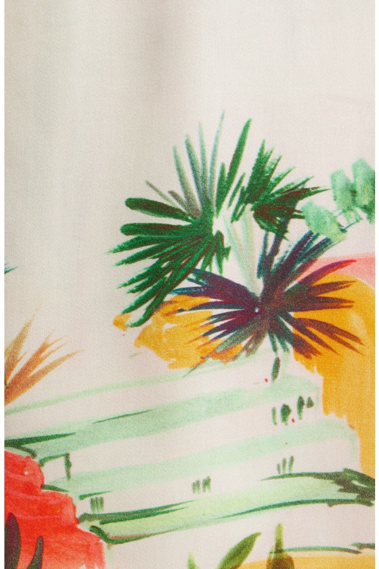 Paloma Resort Drawstring Shorts, Alternate, color, PALMAS PRINT