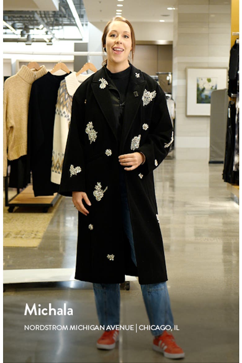 Crystal Ivy Gravis Embellished Coat video