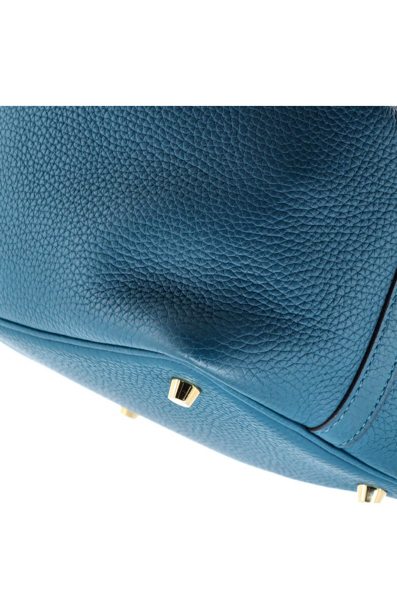 Pre-Owned Hermes Picotin Lock Bag Clemence PM, Alternate, color, Vert Bosphore