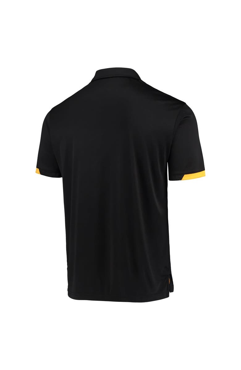 COLOSSEUM Men's Colosseum Black Iowa Hawkeyes Santry Lightweight Polo, Alternate, color, Black