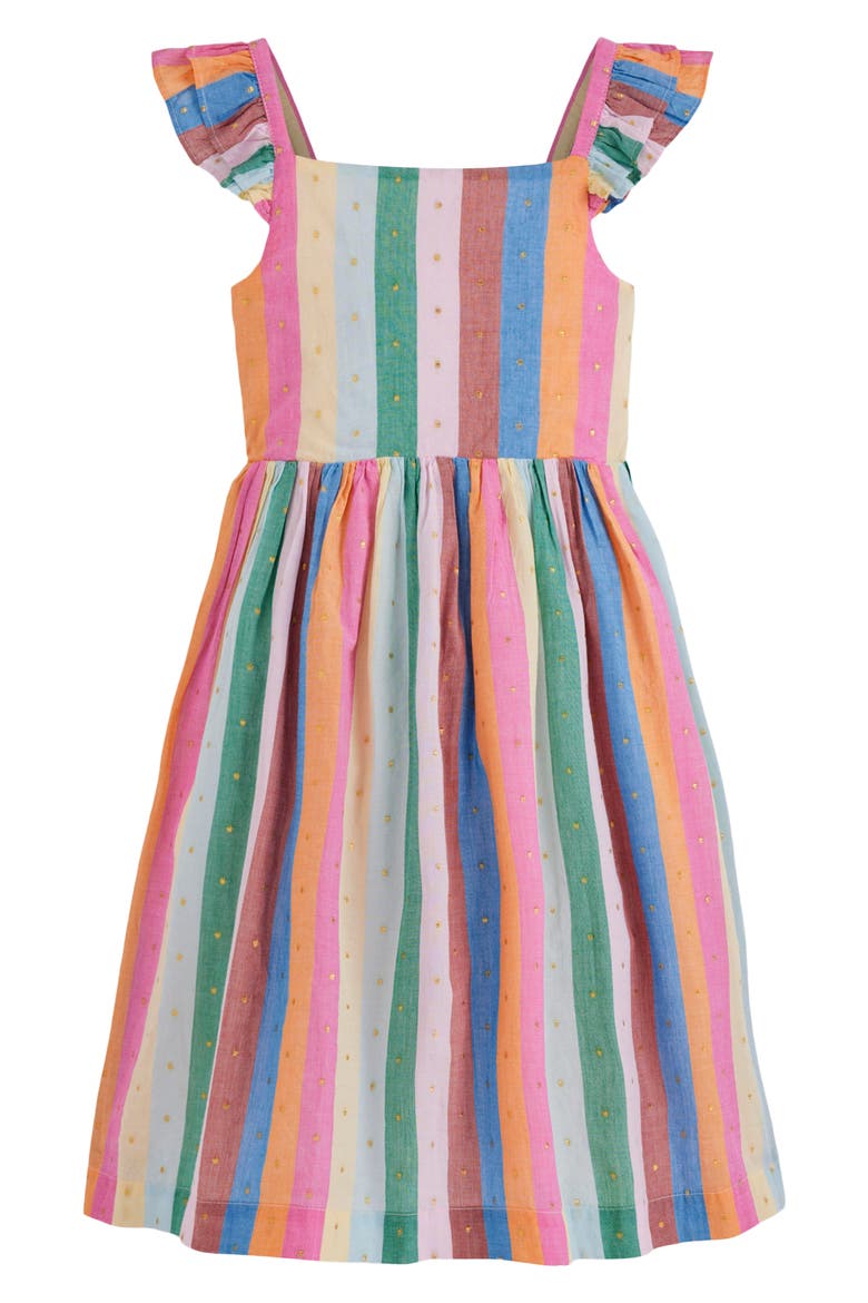 Kids' Annalisa Twirly Stripe Sundress, Main, color, PINK MULTI STRIPE